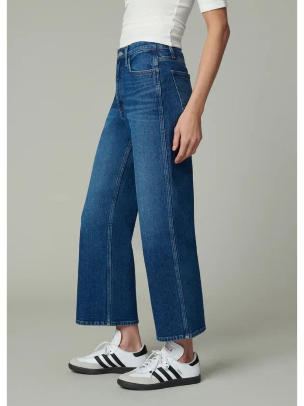 Joe's Jeans Womens The Blake High Rise Wide Leg Crop Size 28 NEW - Picture 3 of 3